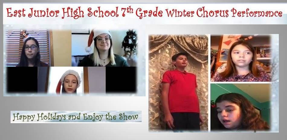 East Junior HS 7th Grade Winter Chorus Concert